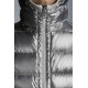 MONCLER Freville Dunjakke Herrer Hætte Puffer Dunfrakke Vinter overtøj Reversible Off hvid Silver