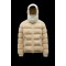 MONCLER Michon Dunjakke Herrer Hætte Puffer Dunfrakke Vinter overtøj Sand Beige