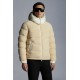 MONCLER Michon Dunjakke Herrer Hætte Puffer Dunfrakke Vinter overtøj Sand Beige