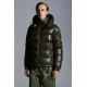 Moncler Maya Kort Quilted Dunjakke Herrer Hætte Dunfrakker Vinter overtøj militærgrøn