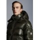 Moncler Maya Kort Quilted Dunjakke Herrer Hætte Dunfrakker Vinter overtøj militærgrøn