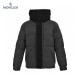 22FW Moncler Madeira Hooded Short Sort Lange ærmer Dunjakke