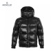 23FW Moncler Montclar Quilted Shell Hooded Lange ærmer Short Dunjakke Sort Frakke