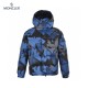 23FW Moncler Mosa Hooded Lange ærmer Multicolour Stevens Dunjakke