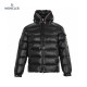 23FW Moncler Pavin Hood Sort Lange ærmer Dunjakke