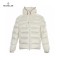 23FW Moncler Pavin Hood Hvid Lange ærmer Dunjakke 