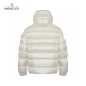 23FW Moncler Pavin Hood Hvid Lange ærmer Dunjakke