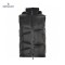 23FW Moncler Tago Sort Ærmeløs Hooded Dunvest Frakke 