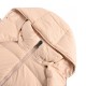 Moncler Maire Hooded Quilted Shell Lyserød Lange ærmer Dunjakke