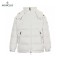 Moncler Maire Hooded Quilted Shell Hvid Lange ærmer Dunjakke 