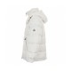 Moncler Maire Hooded Quilted Shell Hvid Lange ærmer Dunjakke