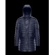 Moncler Benjamin Parka Matt Hætte Dunjakke Herrer Vinter Dunfrakke Dark Blå