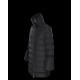 Moncler Dunjakke Lobelia Bell-Sleeve Dunfrakker Dame lang Dunfrakke Vinter overtøj Sort