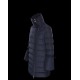 Moncler Dunjakke Lobelia Bell-Sleeve Dunfrakker Dame lang Dunfrakke Vinter overtøj Blå