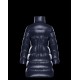 Moncler Down Puffer Jacket Dame lang Dunfrakke Outwear Blå