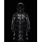 Moncler FragHerret Hætte Down Puffer Jacket Herrer lang Down Parka Coat Vinter overtøj Sort 