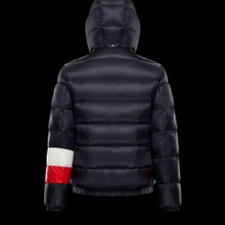 Moncler Willm Quilted Hætte  Dunjakke Herrer Vinter Dunfrakke Navy Blå 