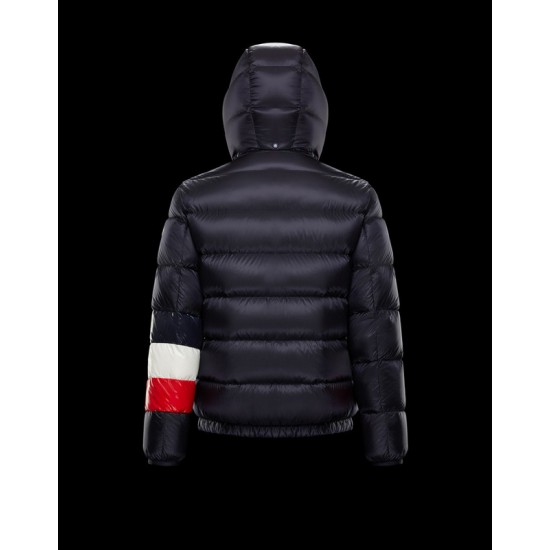 Moncler Willm Quilted Hætte  Dunjakke Herrer Vinter Dunfrakke Navy Blå