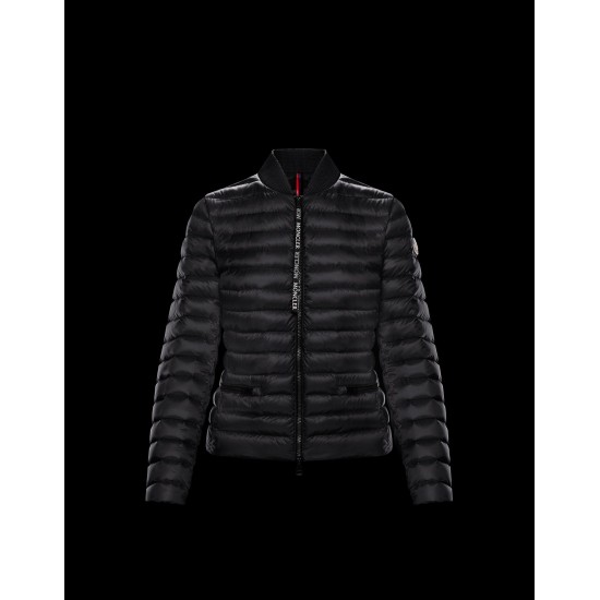 Moncler Blenca Quilted Dunjakke For Dame Kort Sort