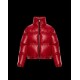 Moncler Down Puffer Jacket Dame Dunfrakke Kort Vintertøj Rimac Rød