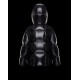 Moncler Hætte Down Puffer Jacket Dame Dunfrakke Kort Vintertøj Sort