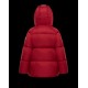 Moncler Hætte Down Puffer Jacket Dame Kort Dunfrakke Vintertøj Rød